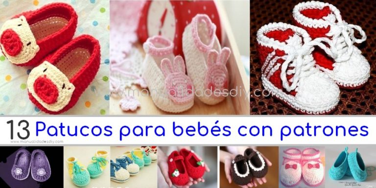 13 Patrones De Patucos Para Bebés ⋆ Manualidades Diy 8910